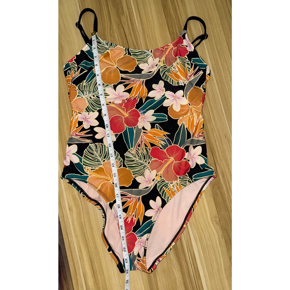Hurley Women's One Piece SwimSuit, Caribbean Dreaming - size M - SW4 - Picture 11 of 11